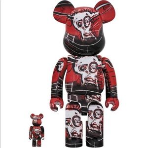 Bearbrick JEAN-MICHEL BASQUIAT 100% & 400%